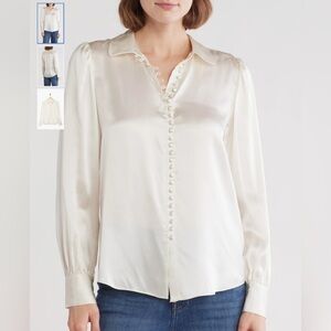 Frame Denim Round Collar blouse